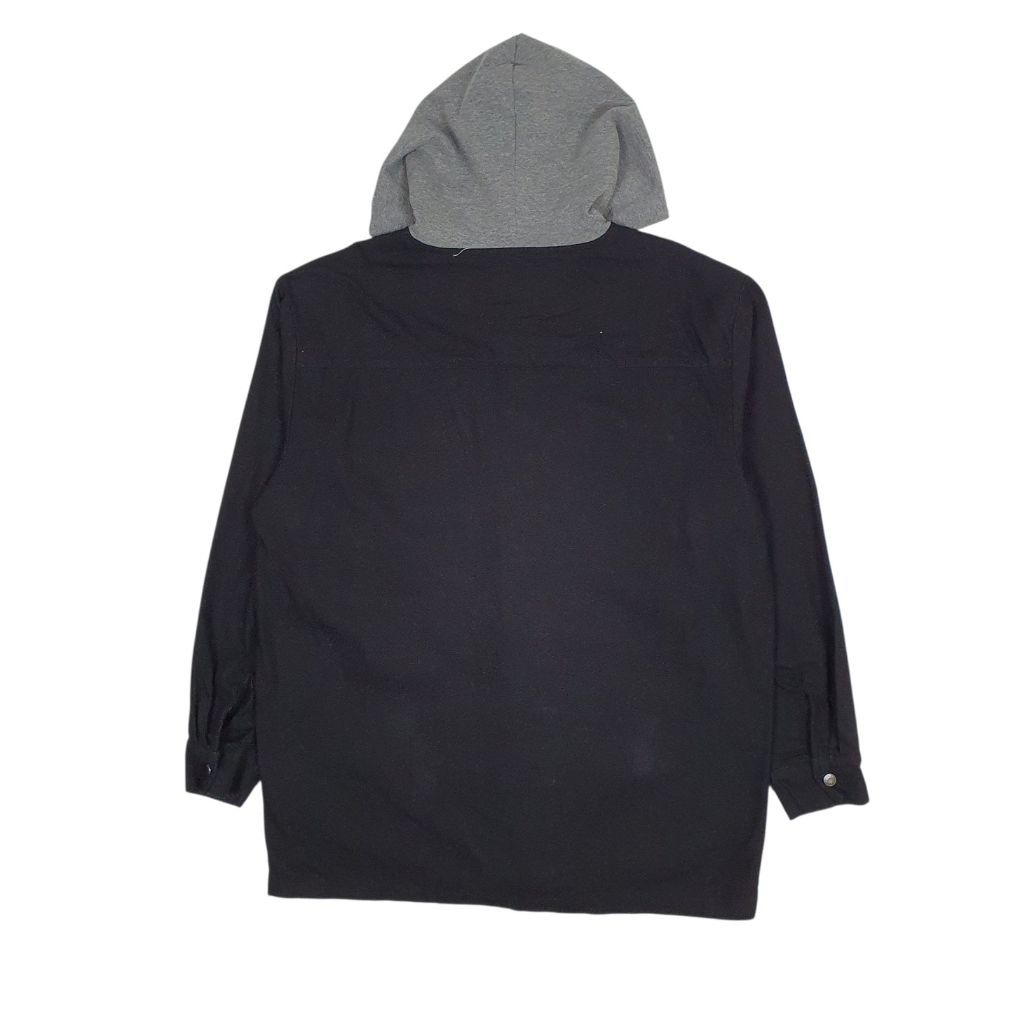 Mens Black Wrangler Chore Hoodie  Coat