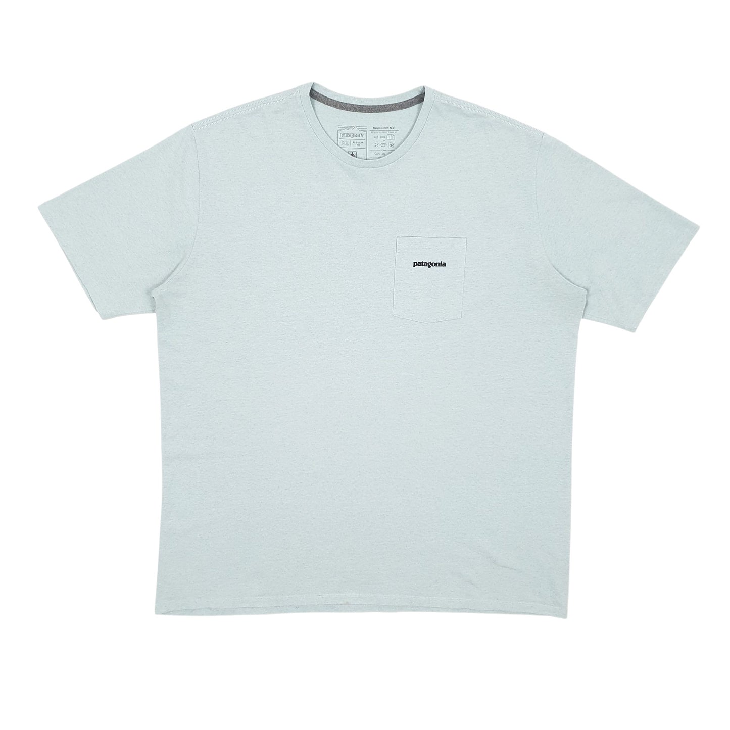 Mens Blue Patagonia  Short Sleeve T Shirt