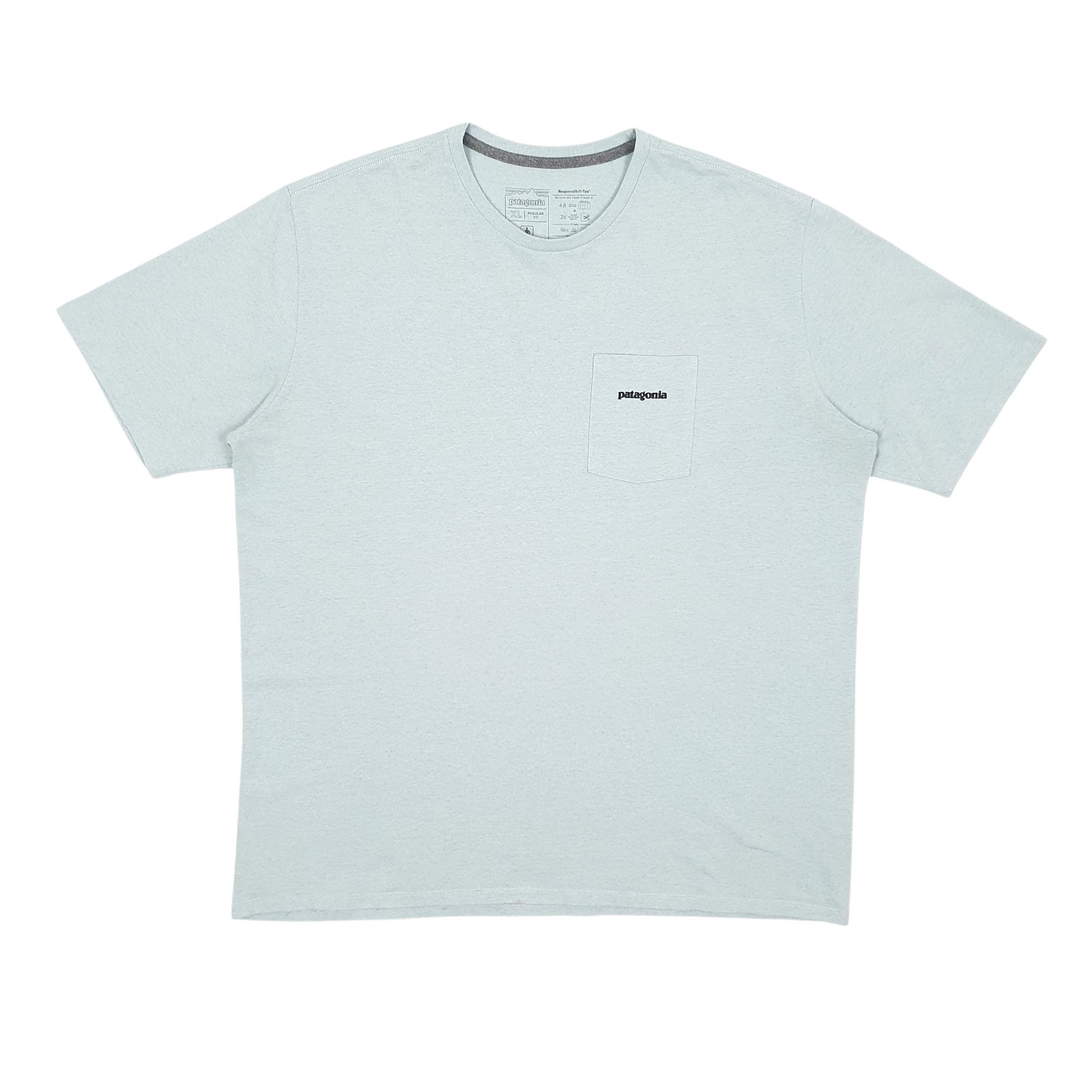 Mens Blue Patagonia  Short Sleeve T Shirt