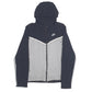 Mens Grey Nike  Full Zip Jumper