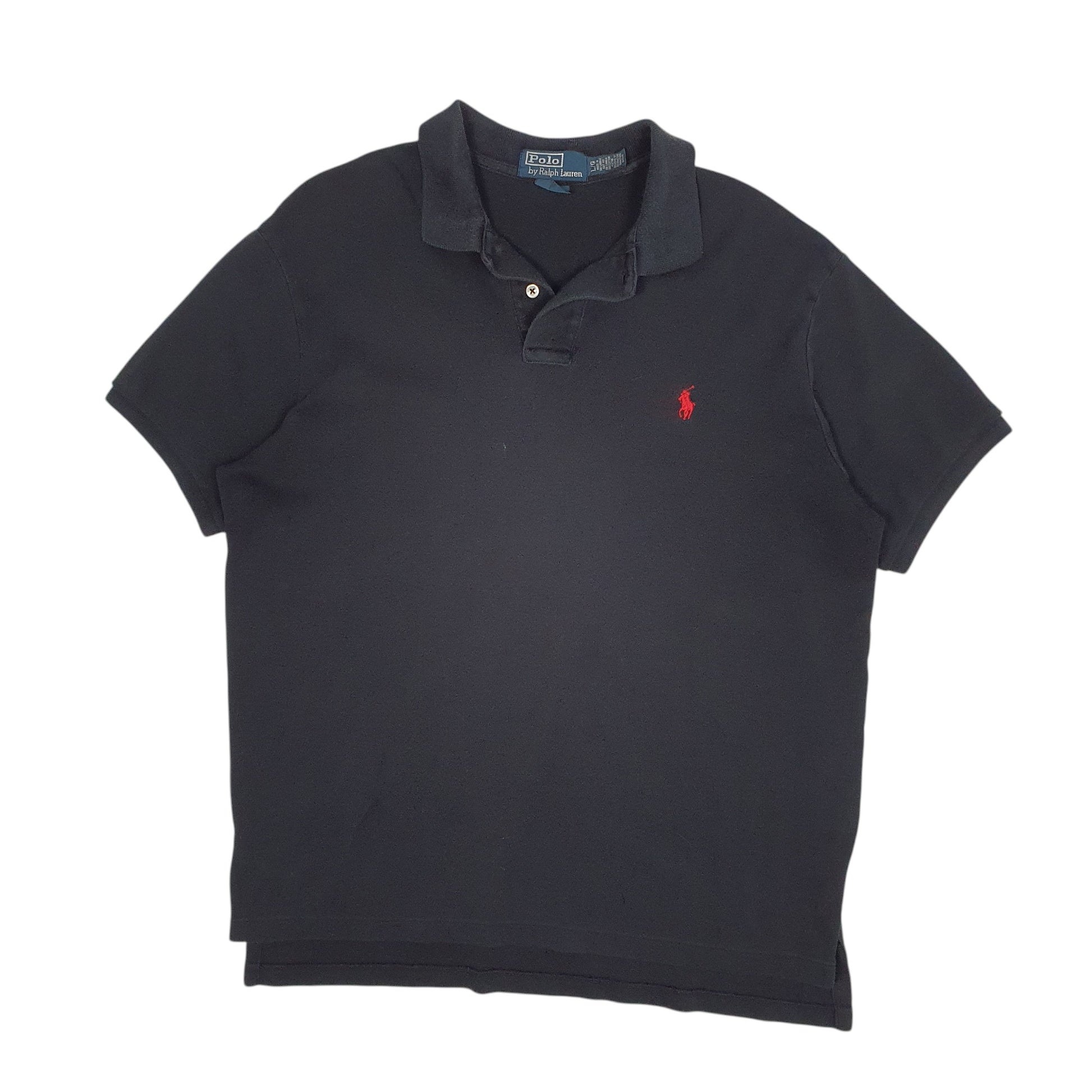 Mens Black Polo Ralph Lauren  Short Sleeve Polo Shirt