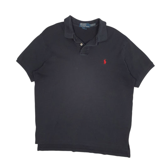 Mens Black Polo Ralph Lauren  Short Sleeve Polo Shirt