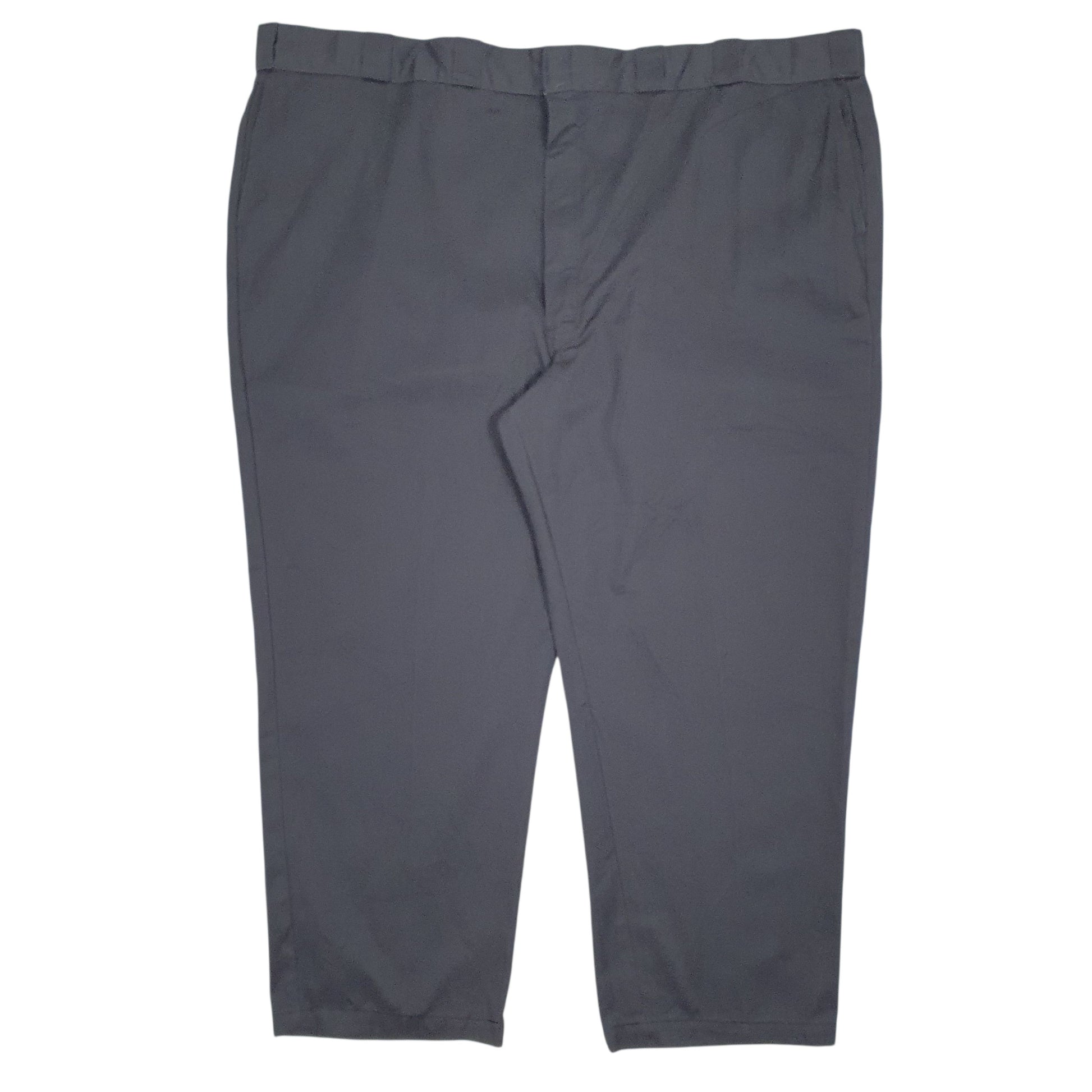 Mens Grey Dickies Workwear Chino Trousers