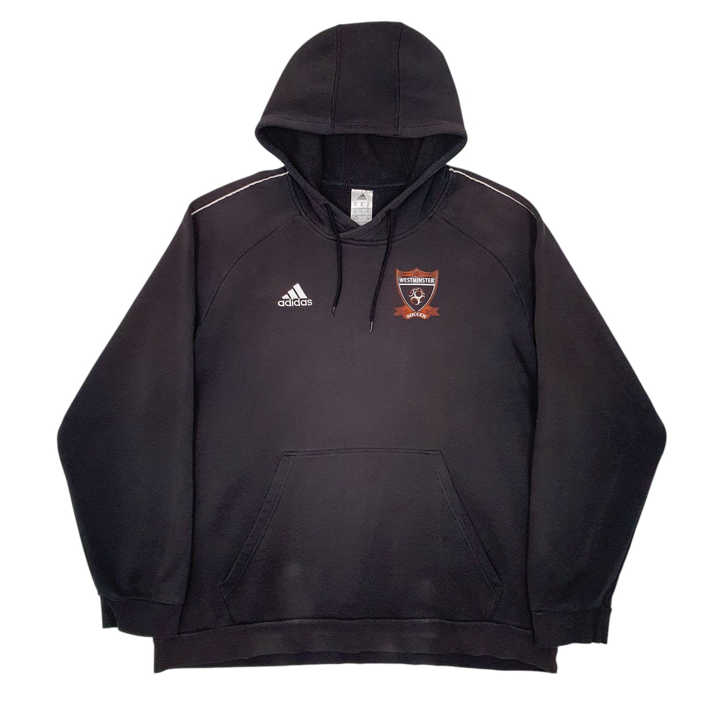 Mens Black Adidas  Hoodie Jumper