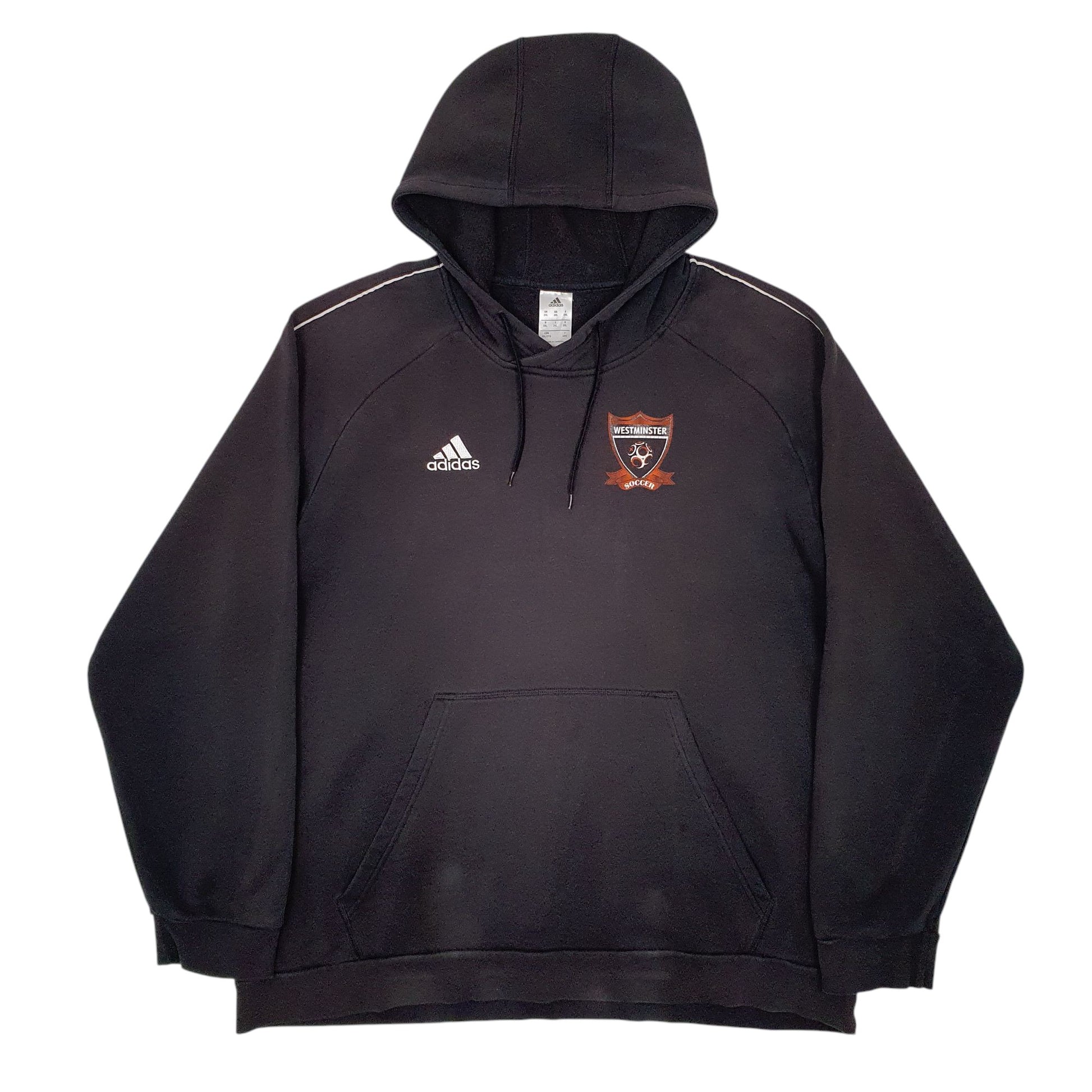 Mens Black Adidas  Hoodie Jumper