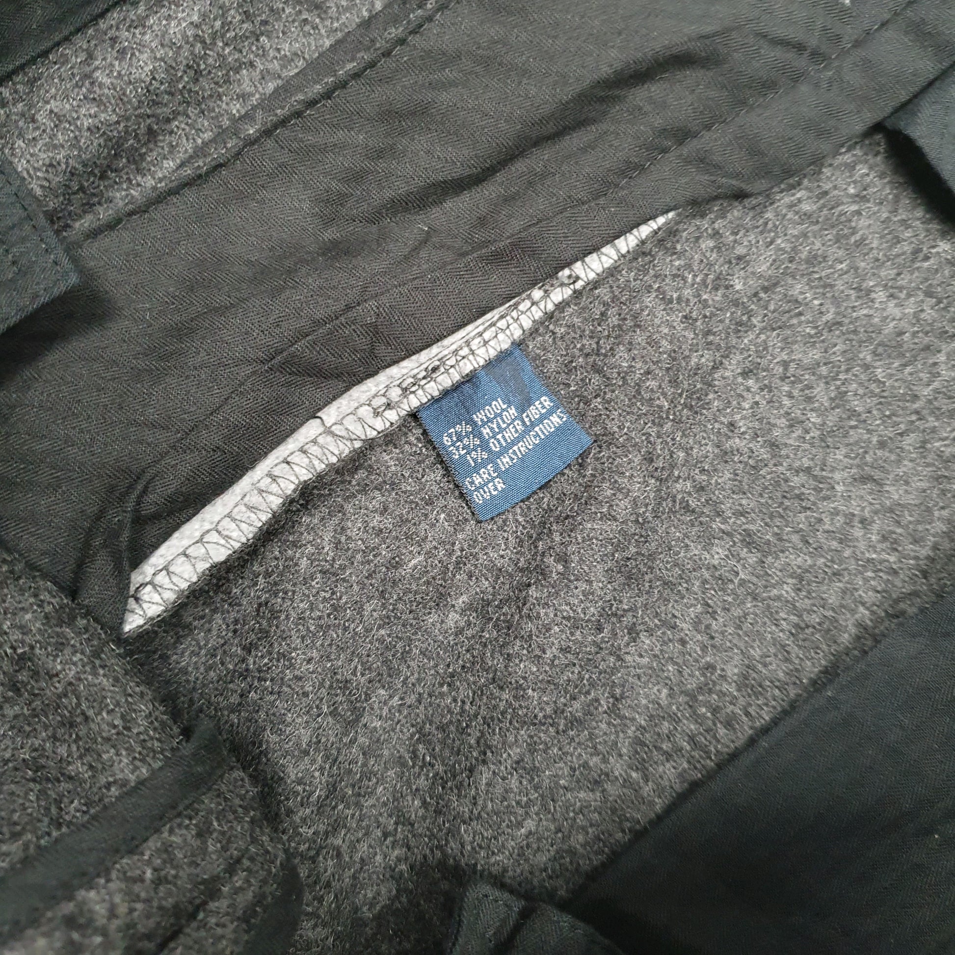 Mens Grey Polo Ralph Lauren Vintage 00s  Trousers