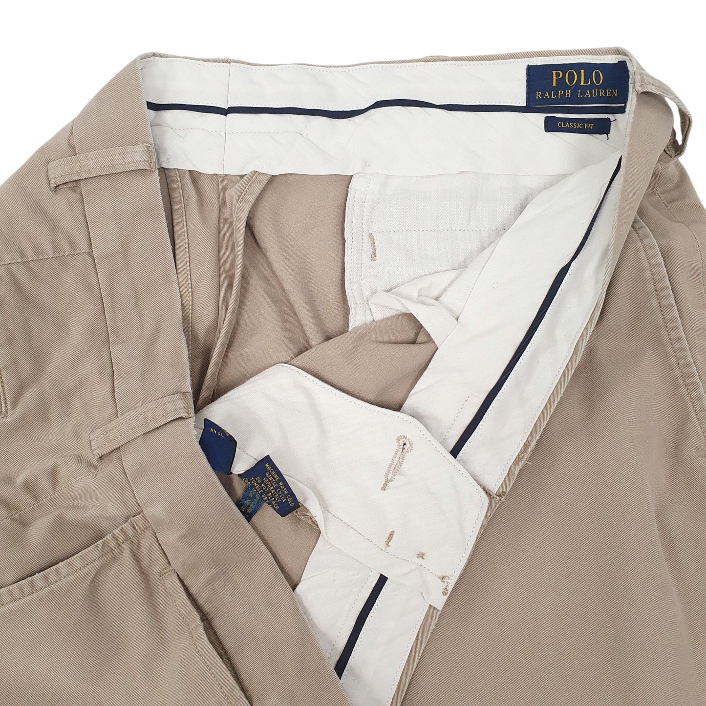 Mens Brown Polo Ralph Lauren Classic Fit  Trousers