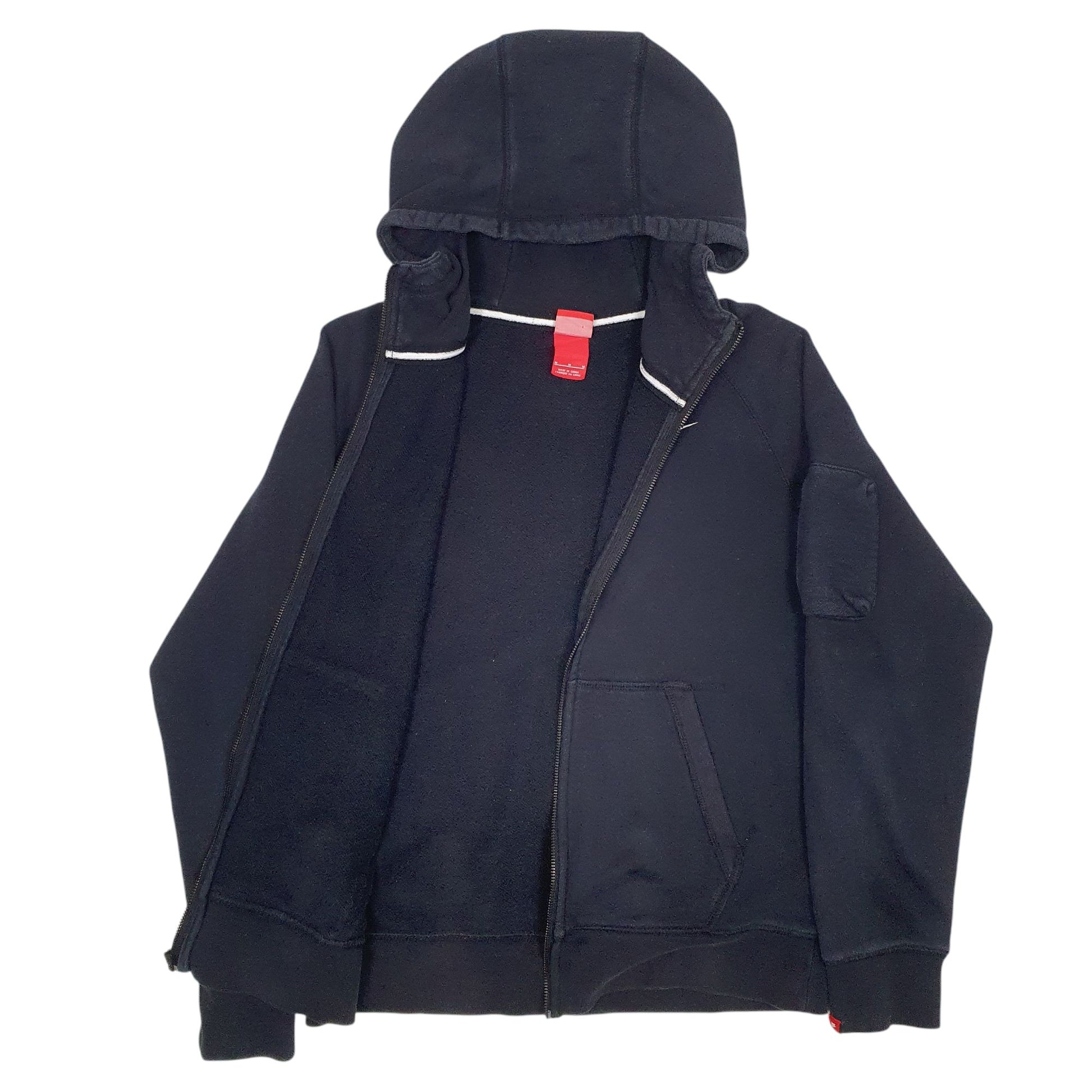 Womens Black Nike  Full Zip Jumper