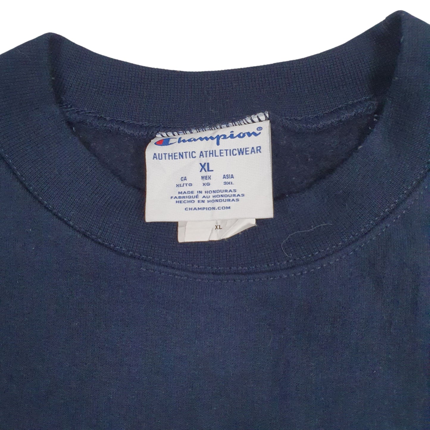 Mens Navy Champion  Crewneck Jumper