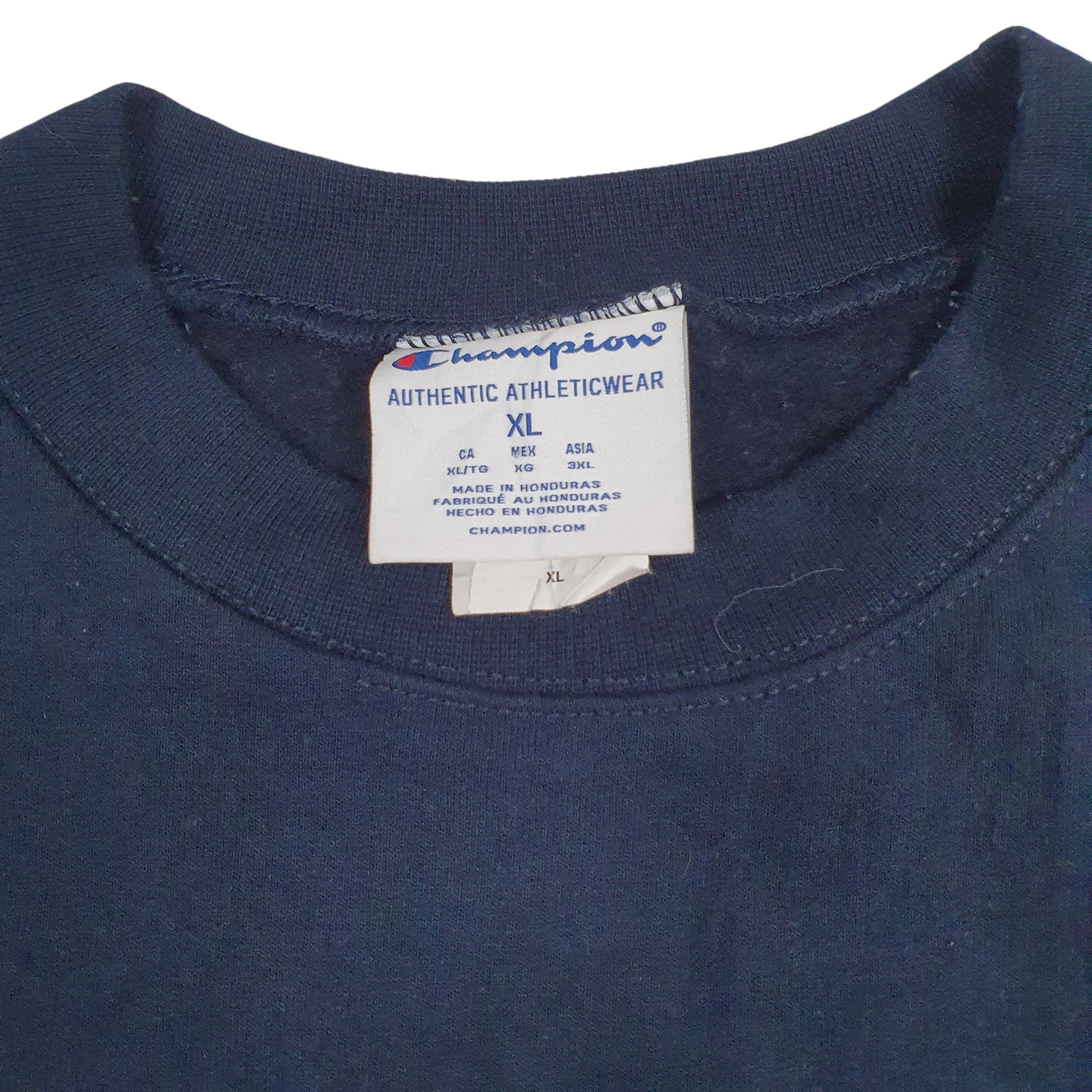 Mens Navy Champion  Crewneck Jumper