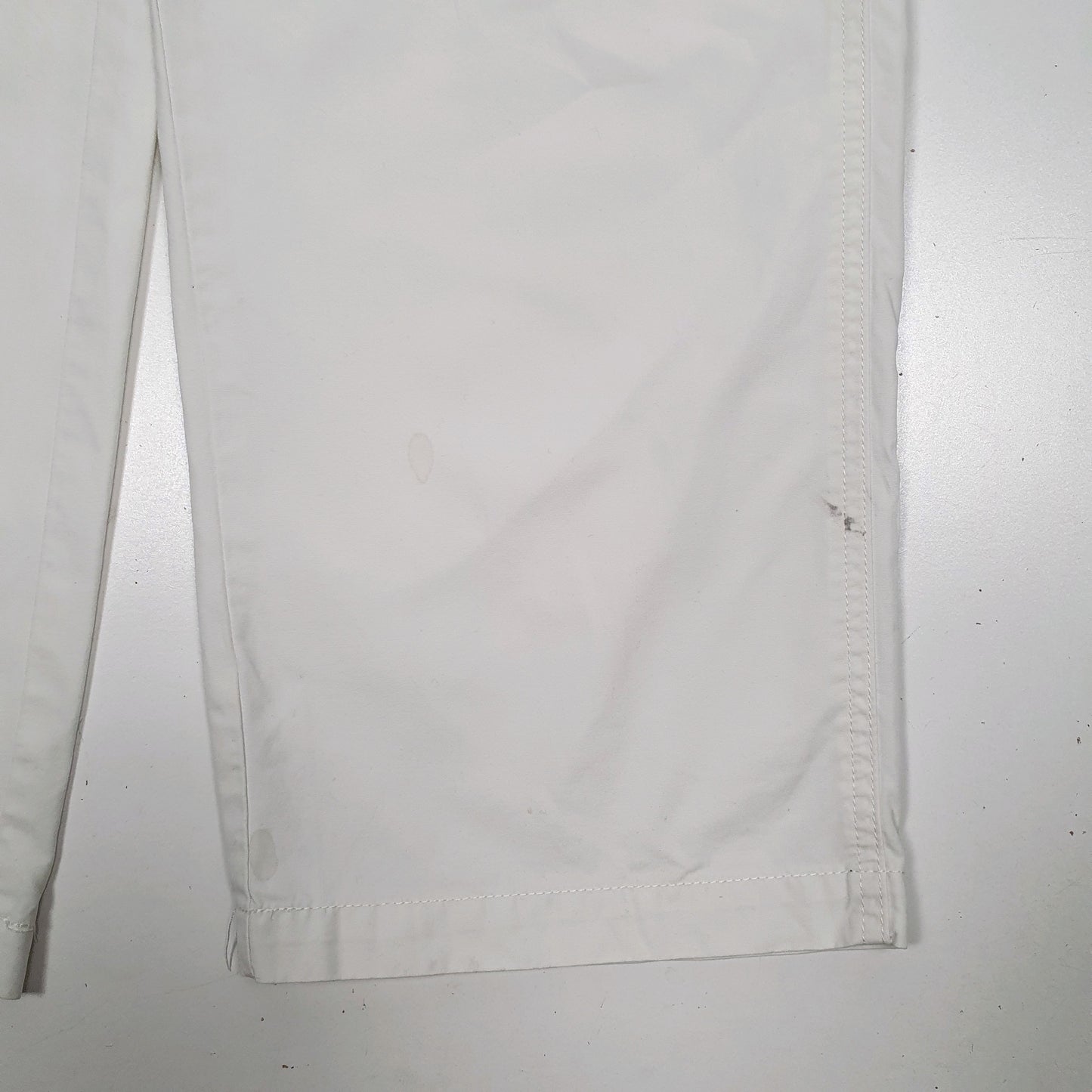 Mens White Polo Ralph Lauren Sailing  Trousers