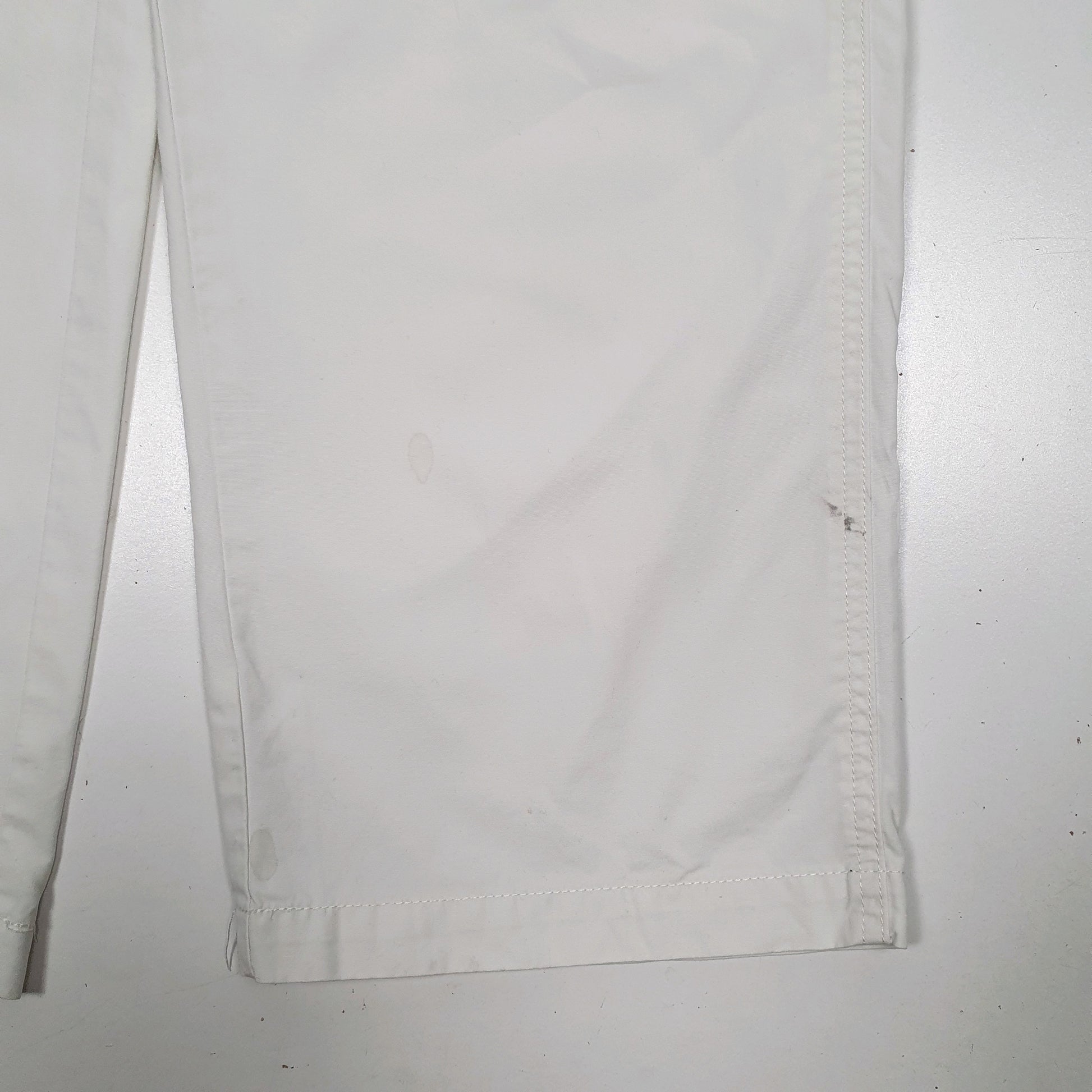 Mens White Polo Ralph Lauren Sailing  Trousers
