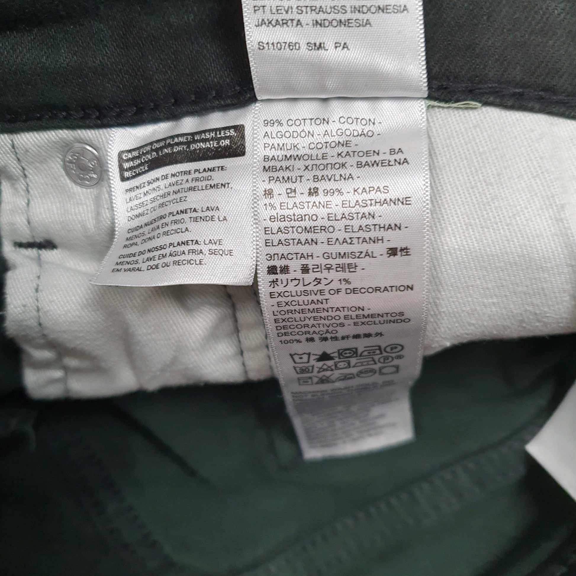 Mens Black Levis Premium Stretch  Jeans