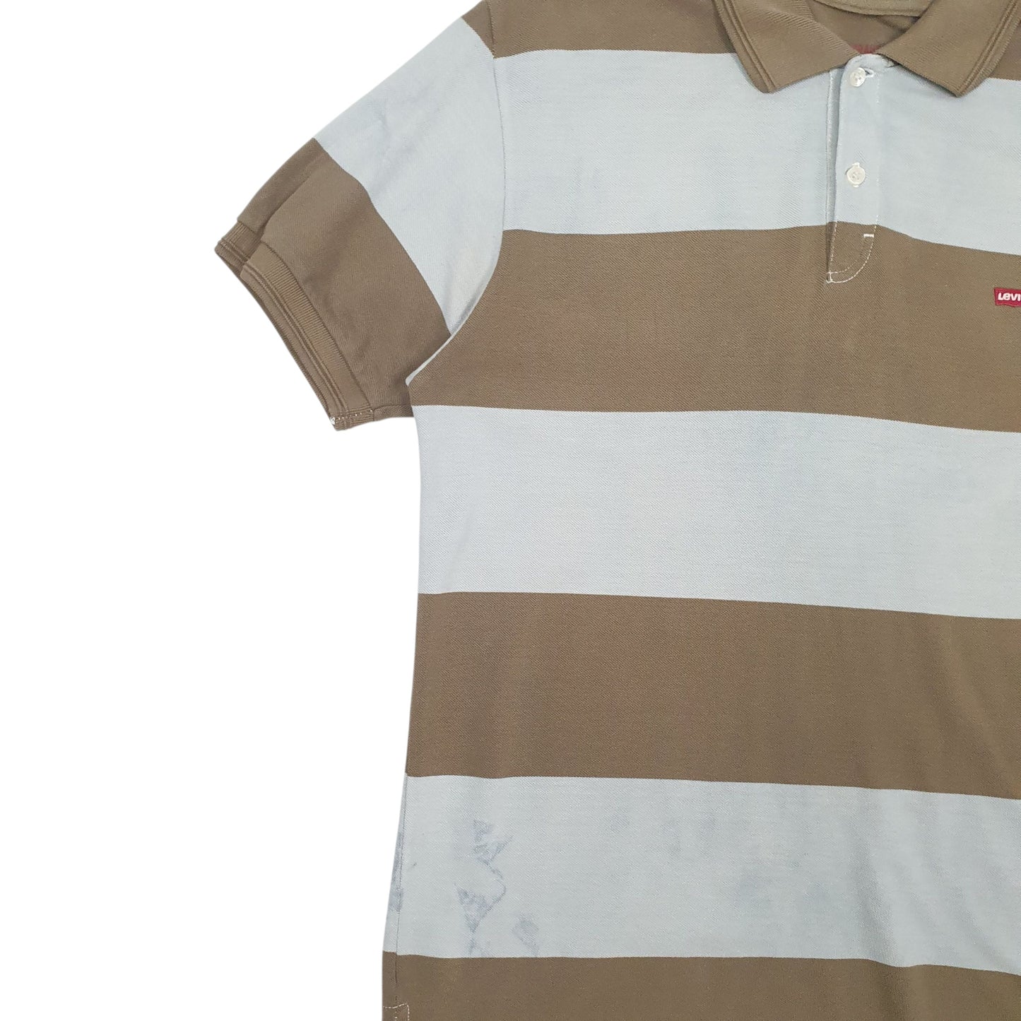 Mens Blue Levis   Polo Shirt