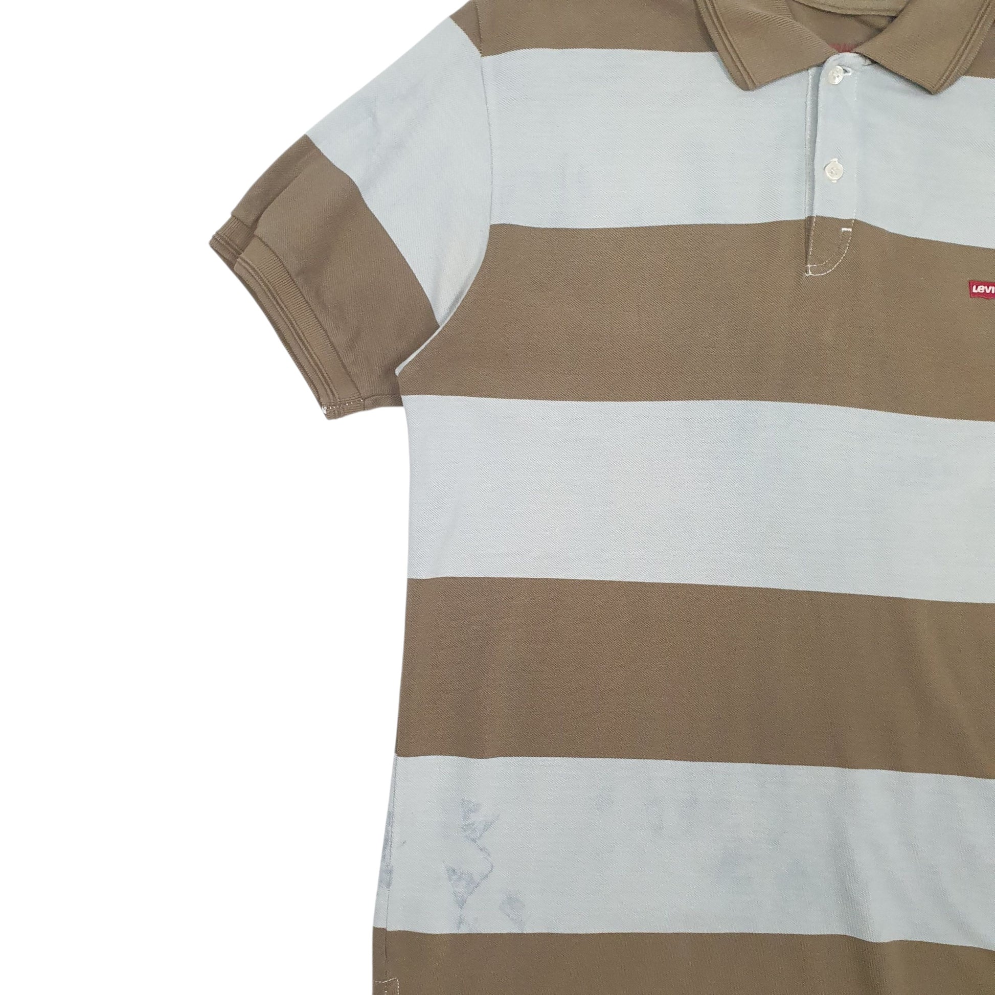 Mens Blue Levis   Polo Shirt