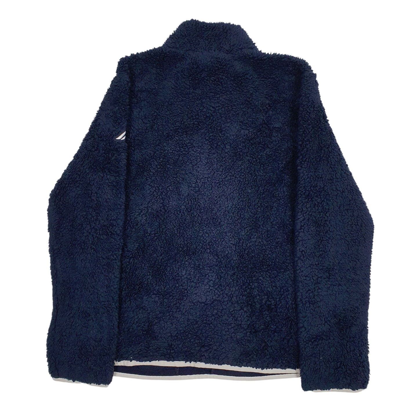 Womens Navy Nautica  Quarter Zip Jumper