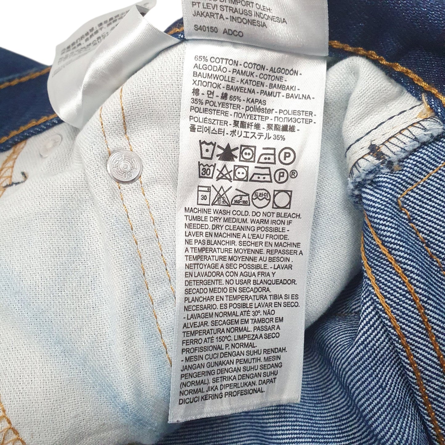 Mens Blue Levis   Jeans