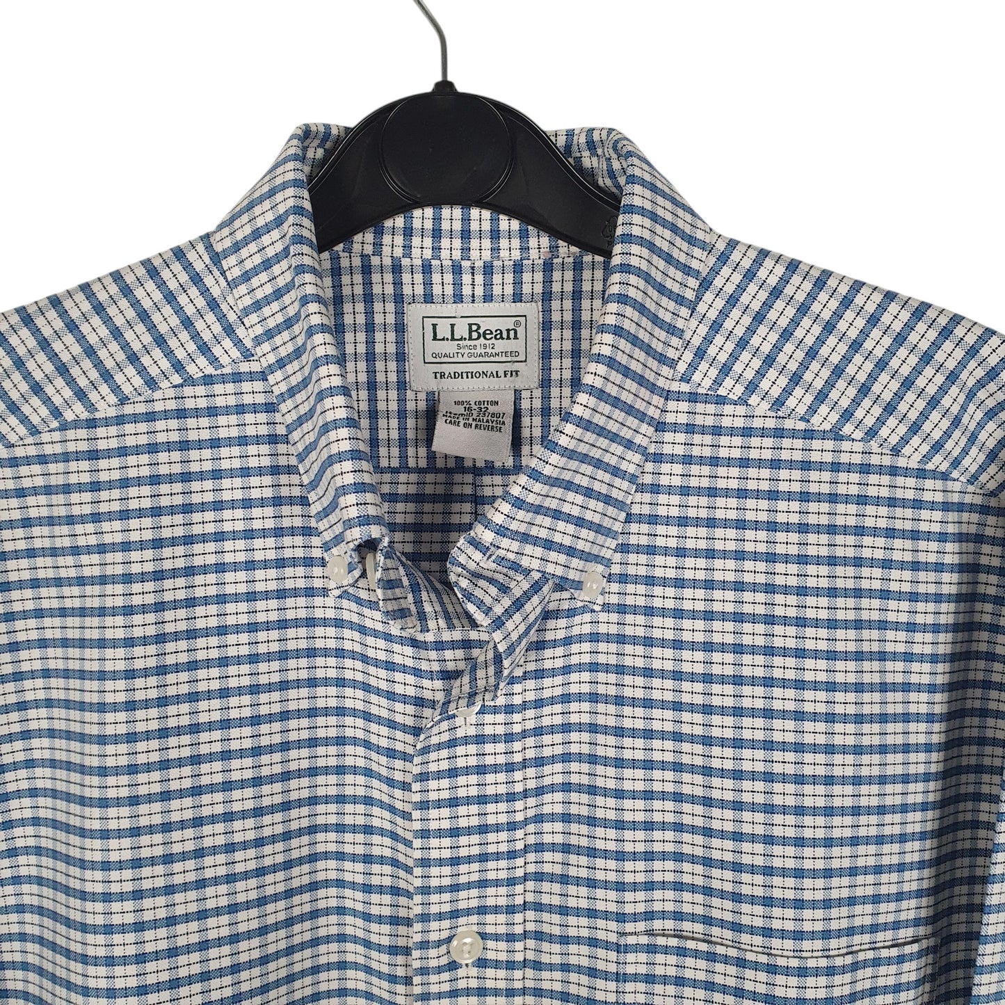 Mens Blue L.L.Bean   Shirt