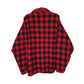 Mens Red Woolrich Thick Shacket Jacket Plaid  Shirt