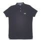 Mens Black Superdry  Short Sleeve Polo Shirt