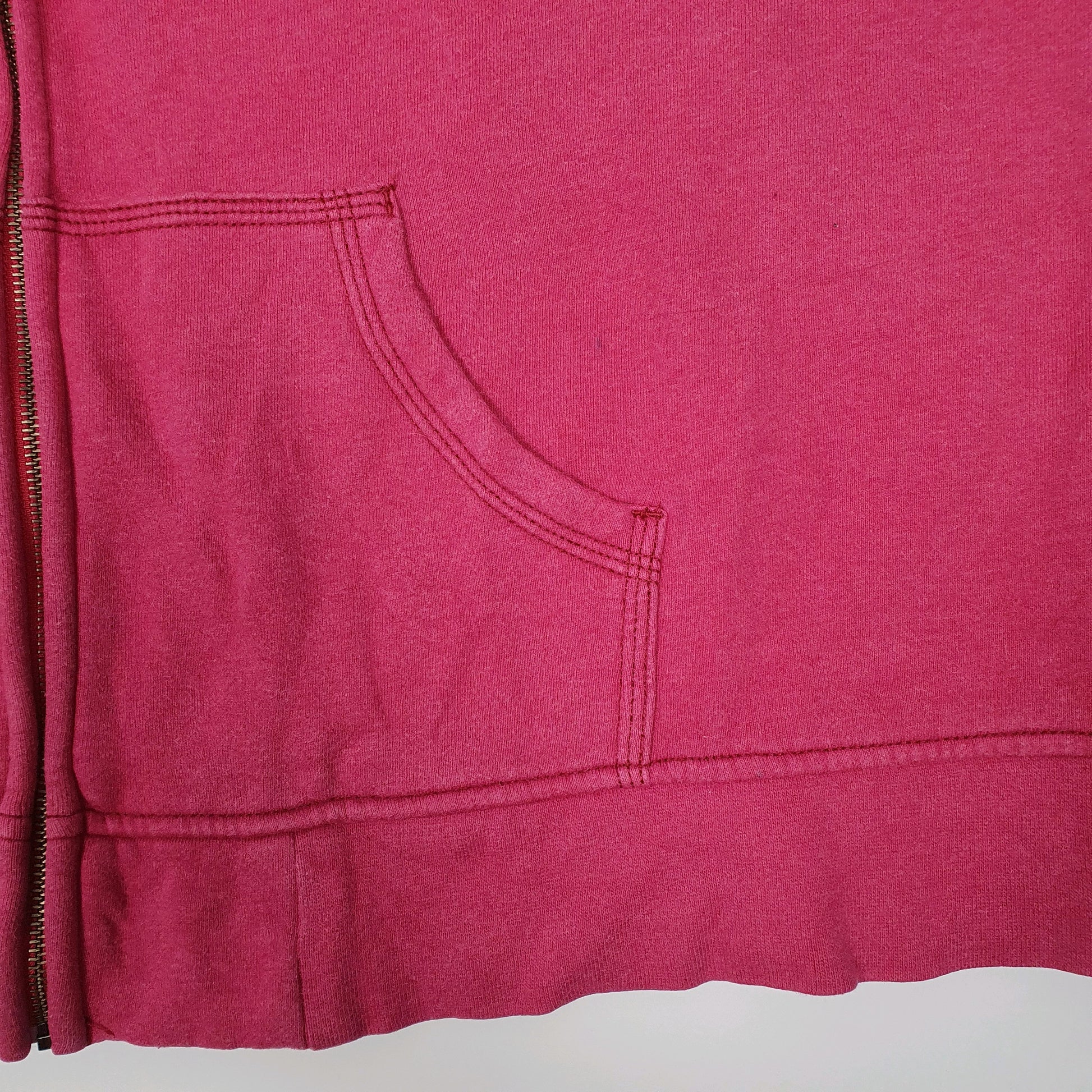 Womens Pink Carhartt Hoodie Full Zip Jumper