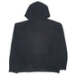 Mens Black Champion Spellout Hoodie Jumper