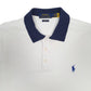 Mens White Polo Ralph Lauren Classic Fit  Polo Shirt