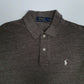 Mens Brown Polo Ralph Lauren   Polo Shirt