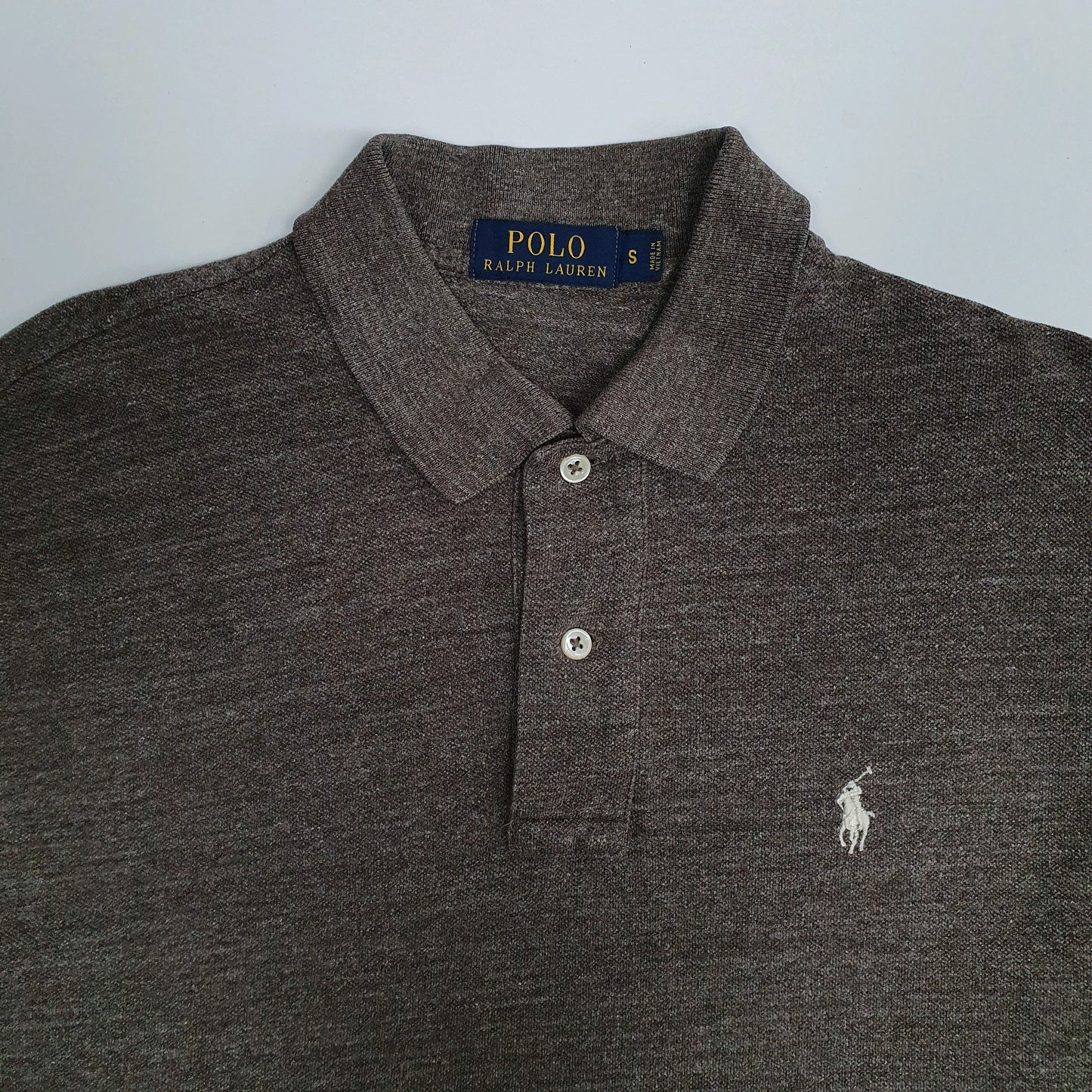 Mens Brown Polo Ralph Lauren   Polo Shirt