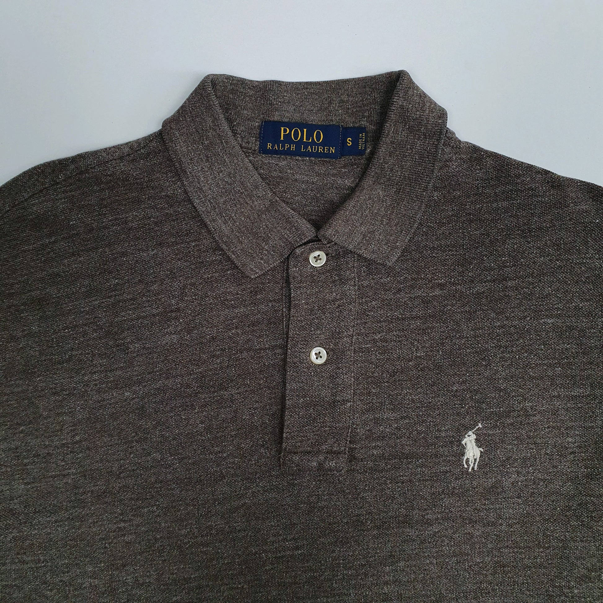 Mens Brown Polo Ralph Lauren   Polo Shirt
