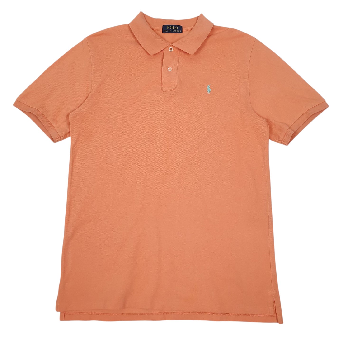 Mens Orange Polo Ralph Lauren  Short Sleeve Polo Shirt