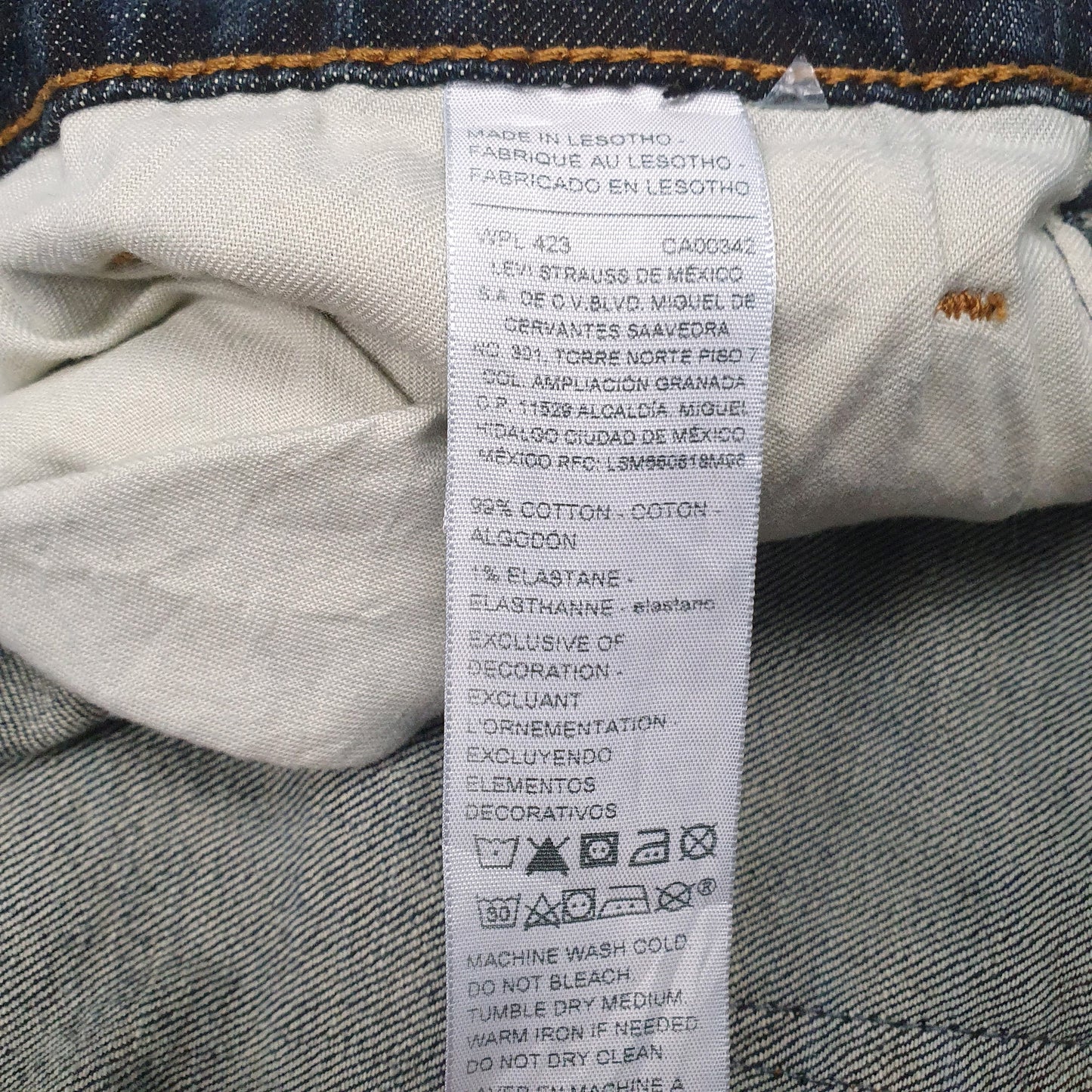 Mens Blue Levis   Jeans