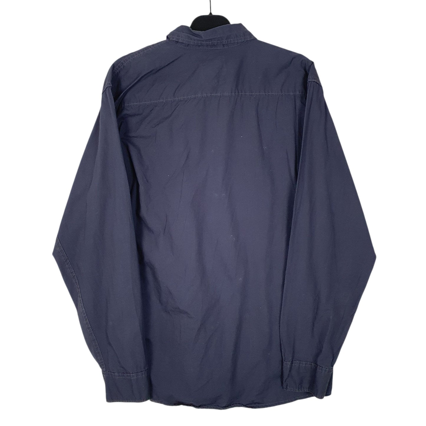 Mens Navy Wrangler Pearl Snap  Shirt