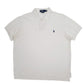 Mens White Polo Ralph Lauren  Short Sleeve Polo Shirt