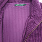 Womens Purple Woolrich Corduroy Gilet Jumper