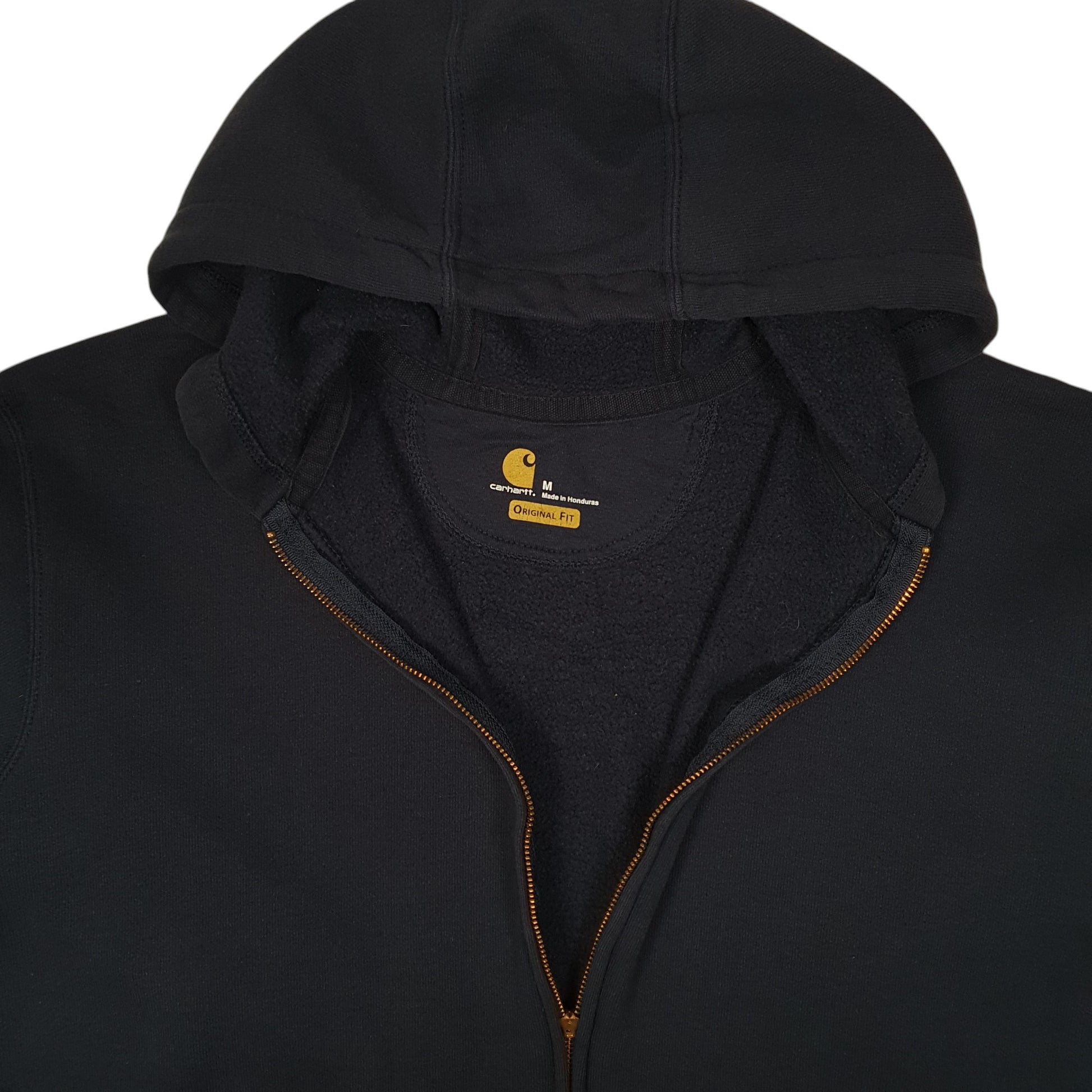 Mens Navy Carhartt Hoodie Full Zip Jumper