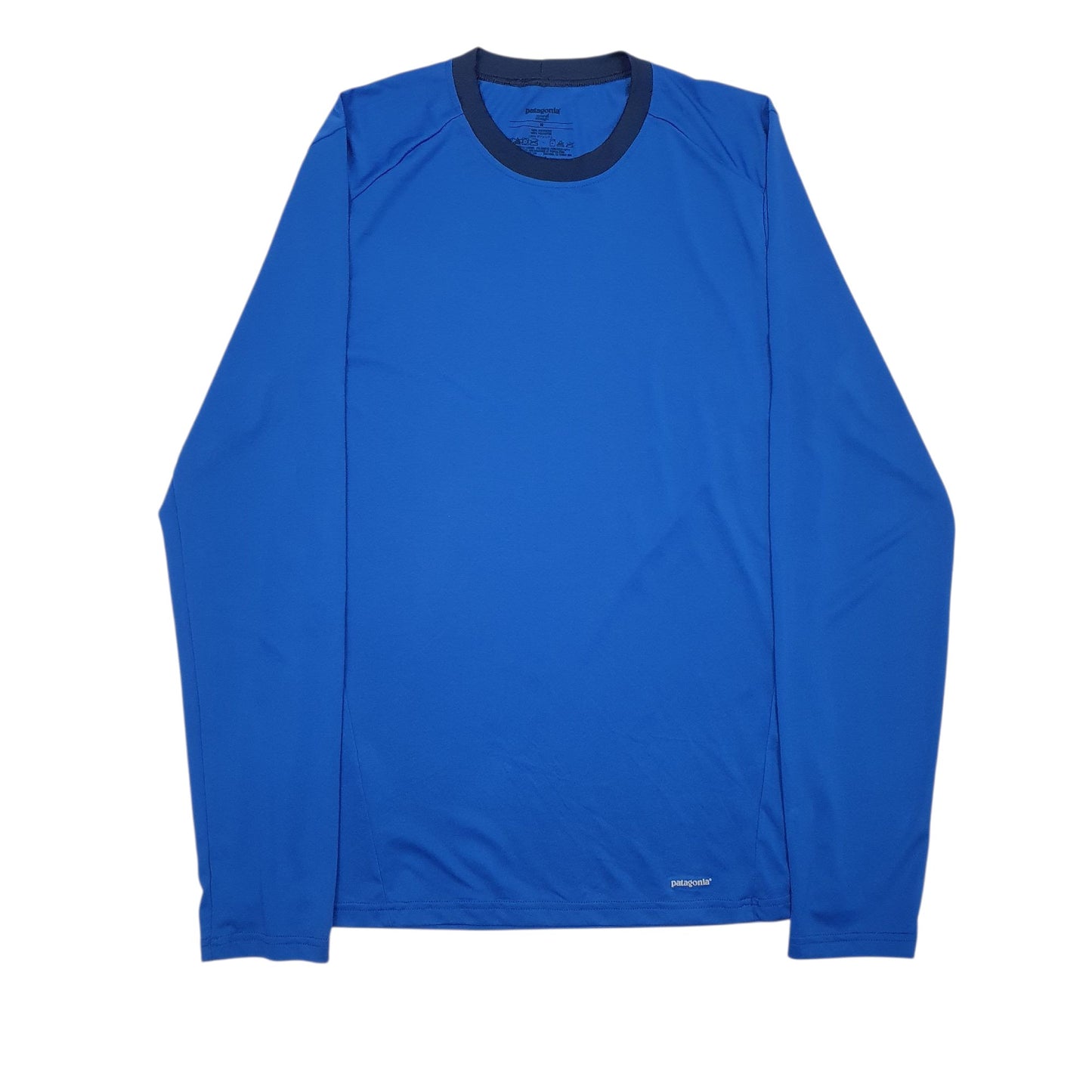 Mens Blue Patagonia Capilene Long Sleeve T Shirt