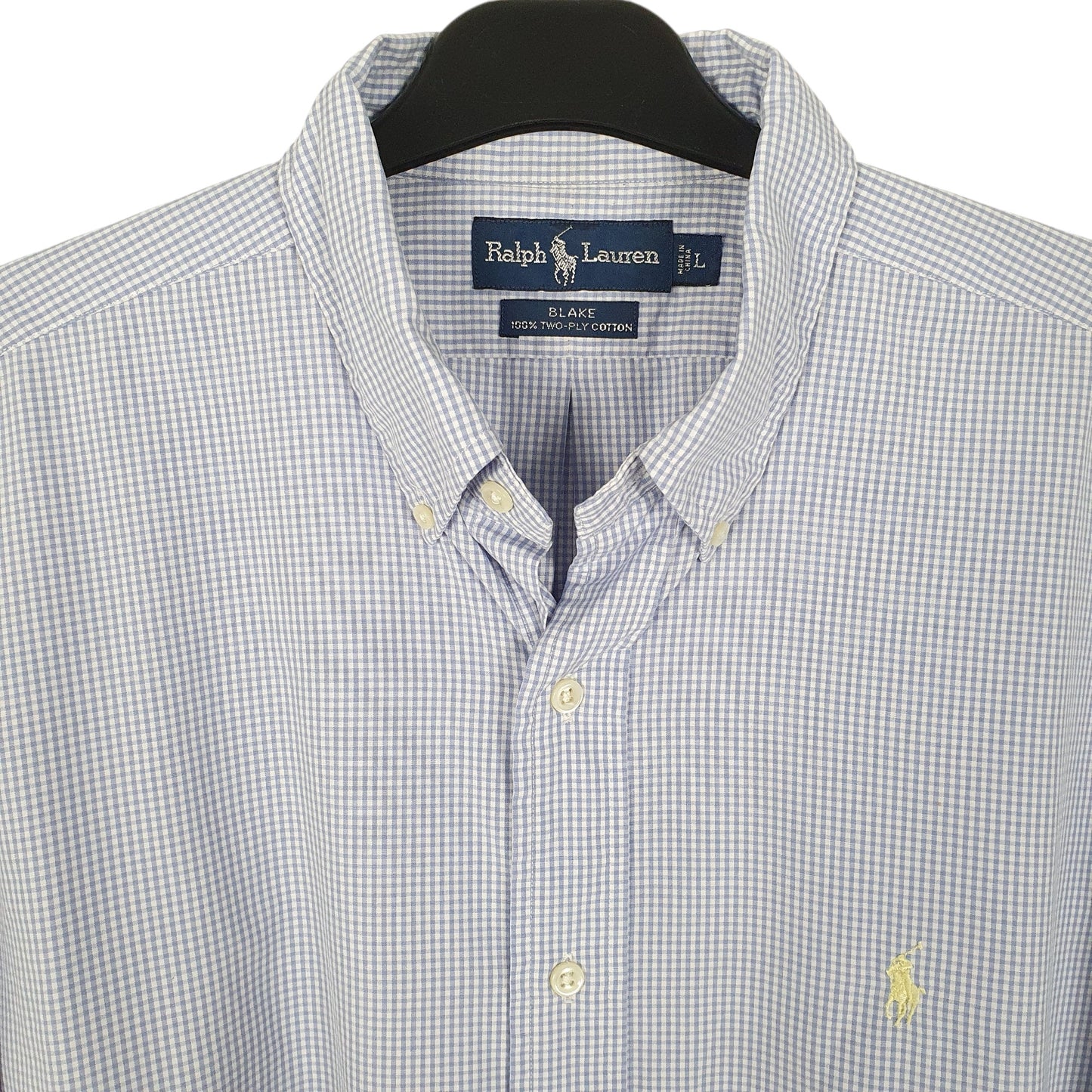 Mens Blue Ralph Lauren   Shirt