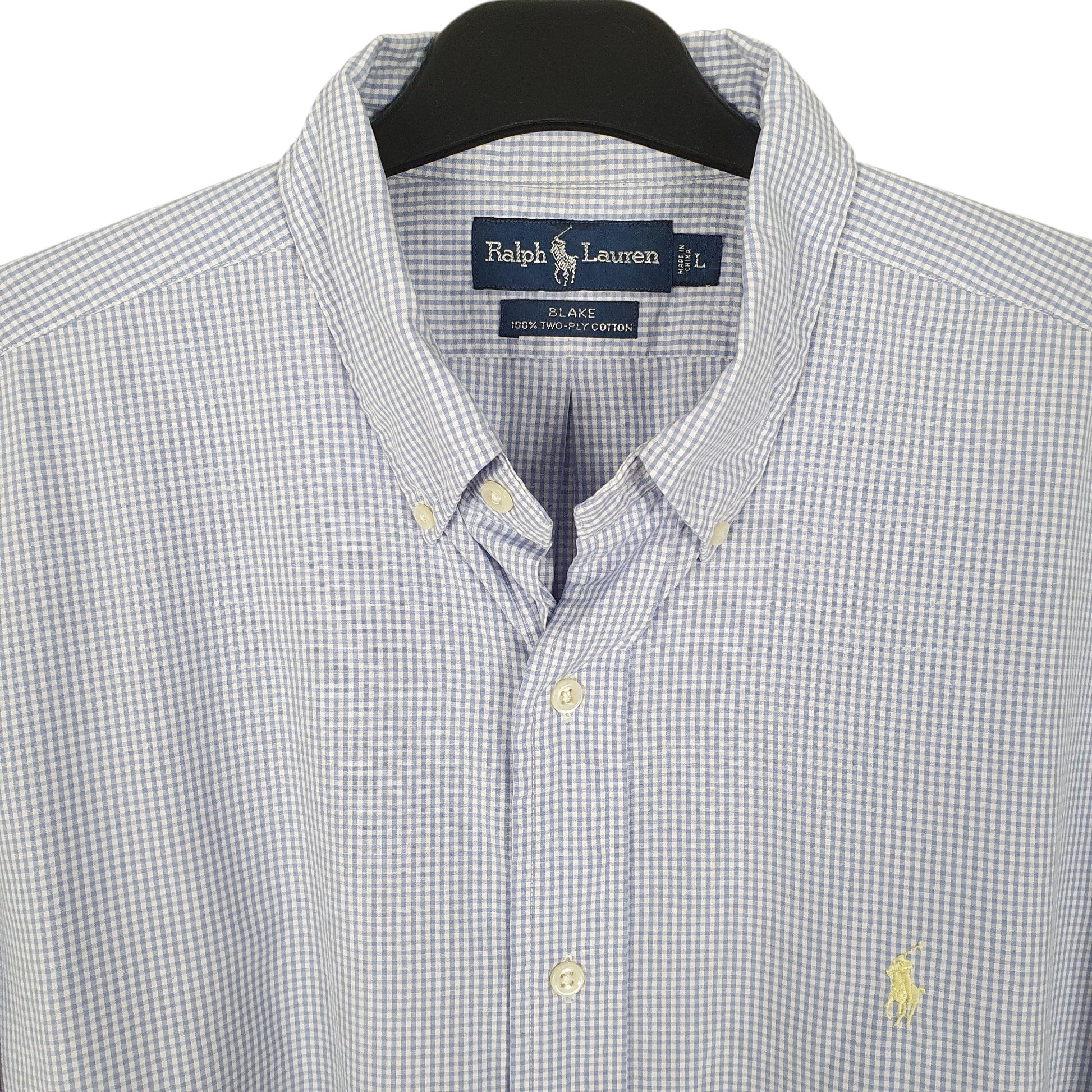 Mens Blue Ralph Lauren   Shirt