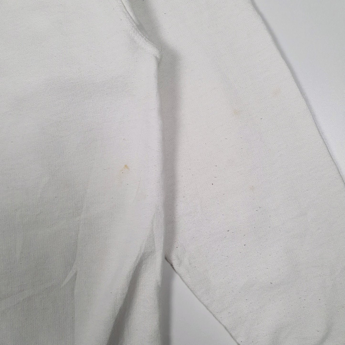 Mens White Champion  Crewneck Jumper