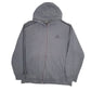 Mens Grey Adidas Hoodie Full Zip Jumper