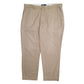 Mens Beige Polo Ralph Lauren Vintage 90s Chino Trousers