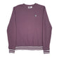 Mens Purple Fila  Crewneck Jumper