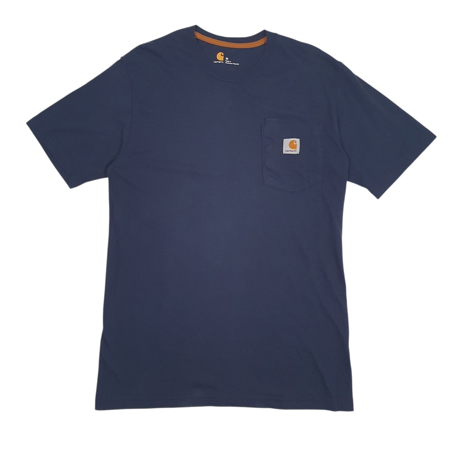 Mens Navy Carhartt K567NVY Short Sleeve T Shirt