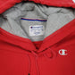 Mens Red Champion  Hoodie Jumper