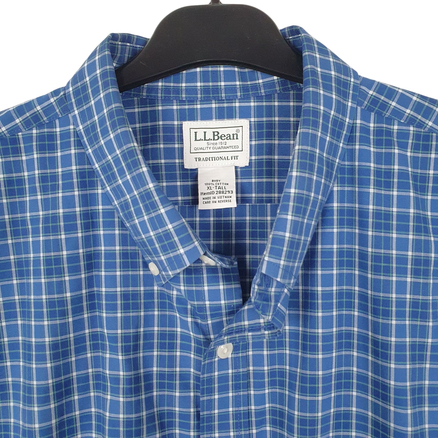 Mens Blue L.L.Bean   Shirt