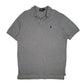 Mens Grey Polo Ralph Lauren  Short Sleeve Polo Shirt