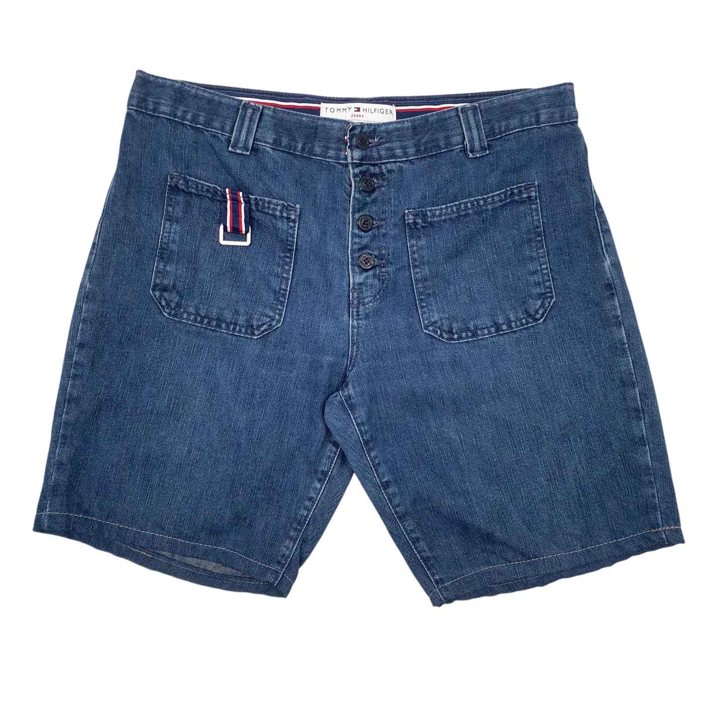 Womens Blue Tommy Hilfiger  Denim Shorts
