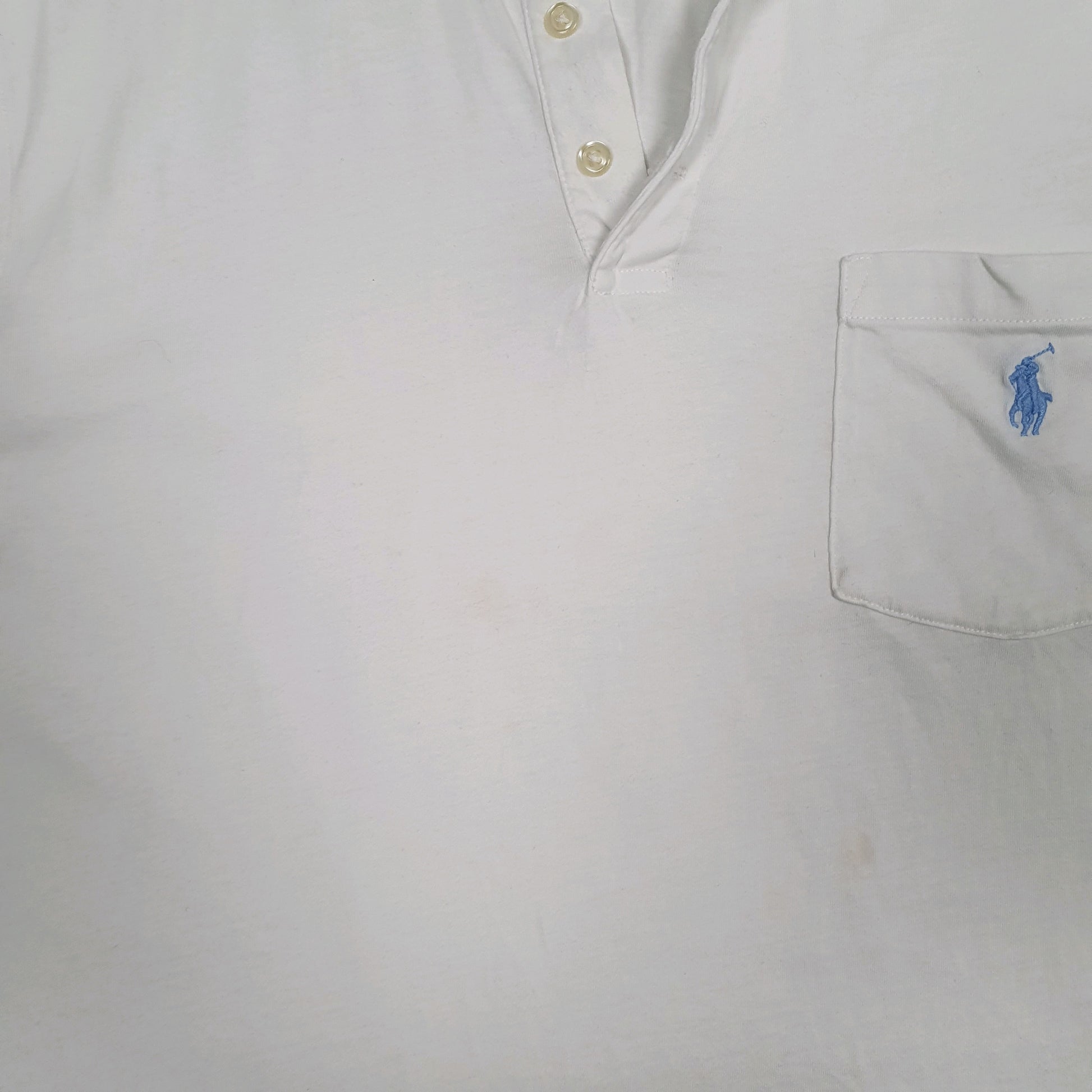 Mens White Polo Ralph Lauren   Polo Shirt