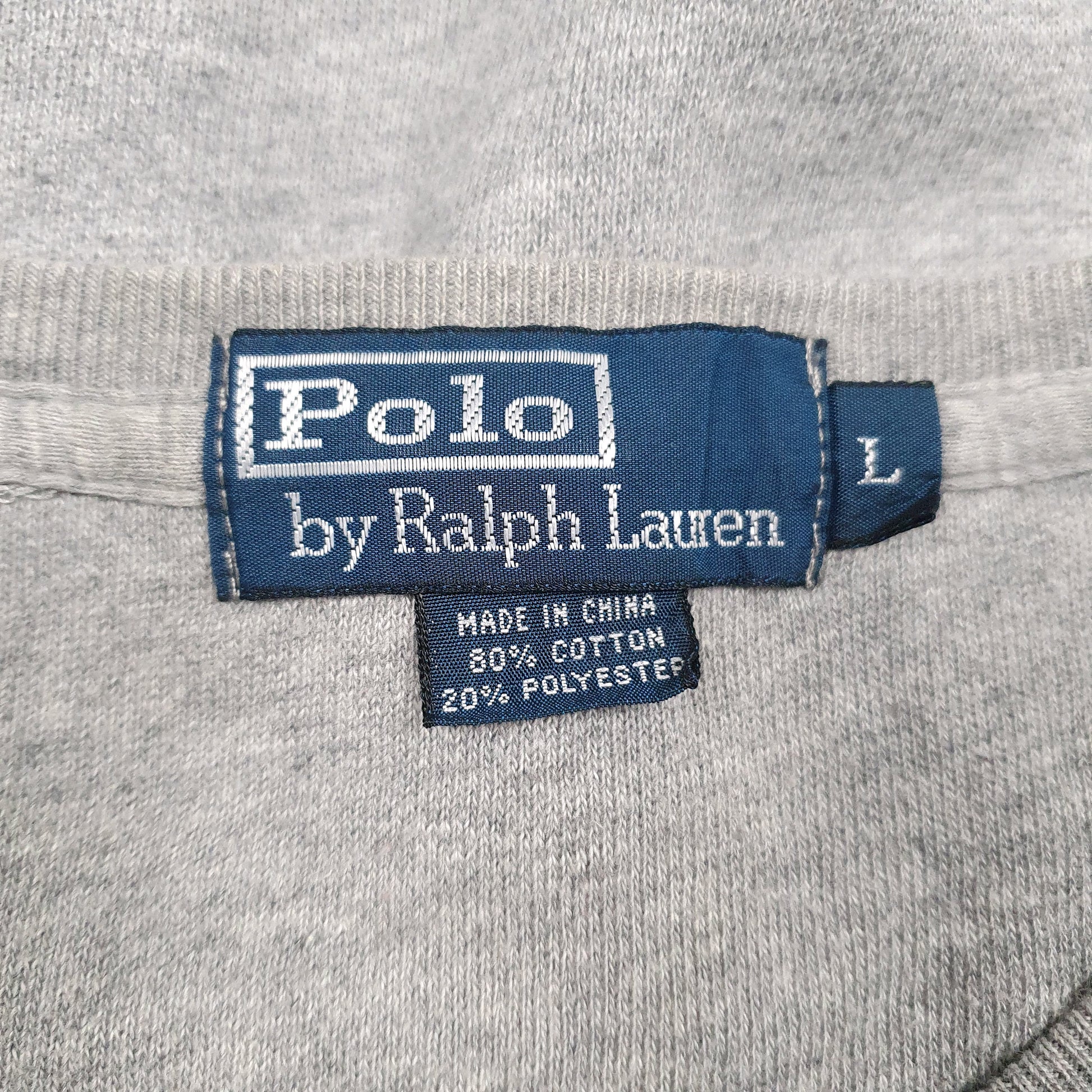 Mens Grey Polo Ralph Lauren  Crewneck Jumper